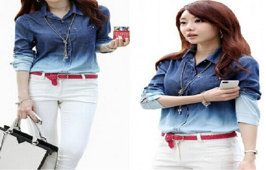 Make A Style Statement with Denim Shirts for Women Online