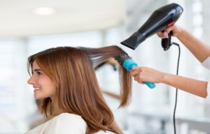 Hair Done at a Salon