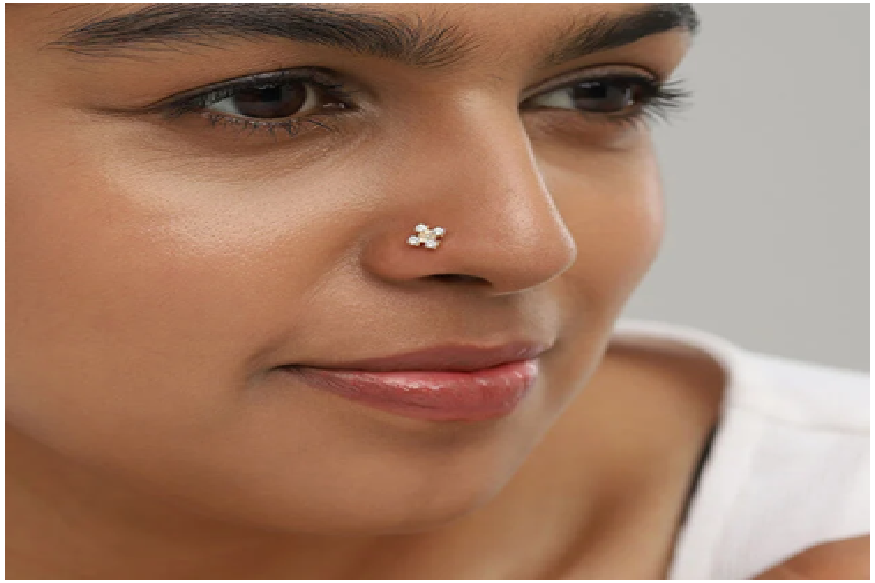 Stylish Diamond Nose Pins for Everyday: Strut Confidently in Your Uniqueness